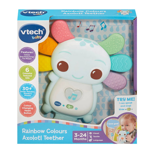 VTECH RAINBOW COLOURS AXOLOTL TEETHER
