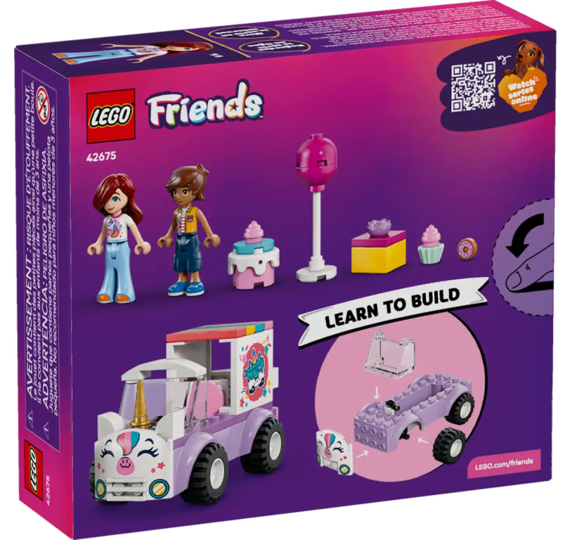 LEGO 42675 FRIENDS UNICORN CAKE DELI CAR