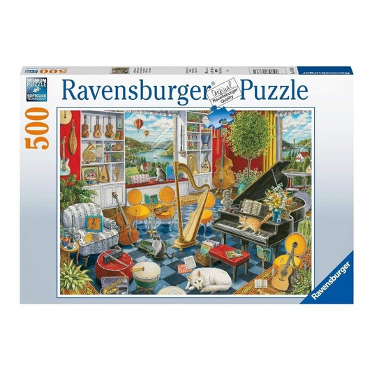 PUZZLE 500PC THE MUSIC ROOM