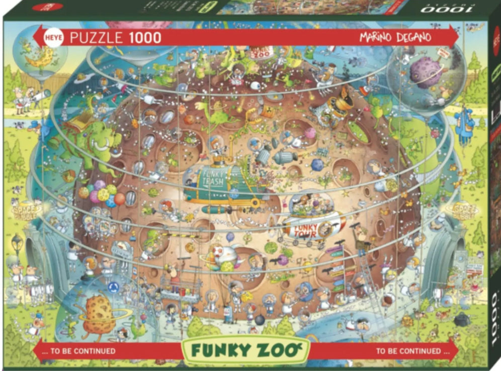 PUZZLE 1000PC HEYE FUNKY ZOO COSMIC