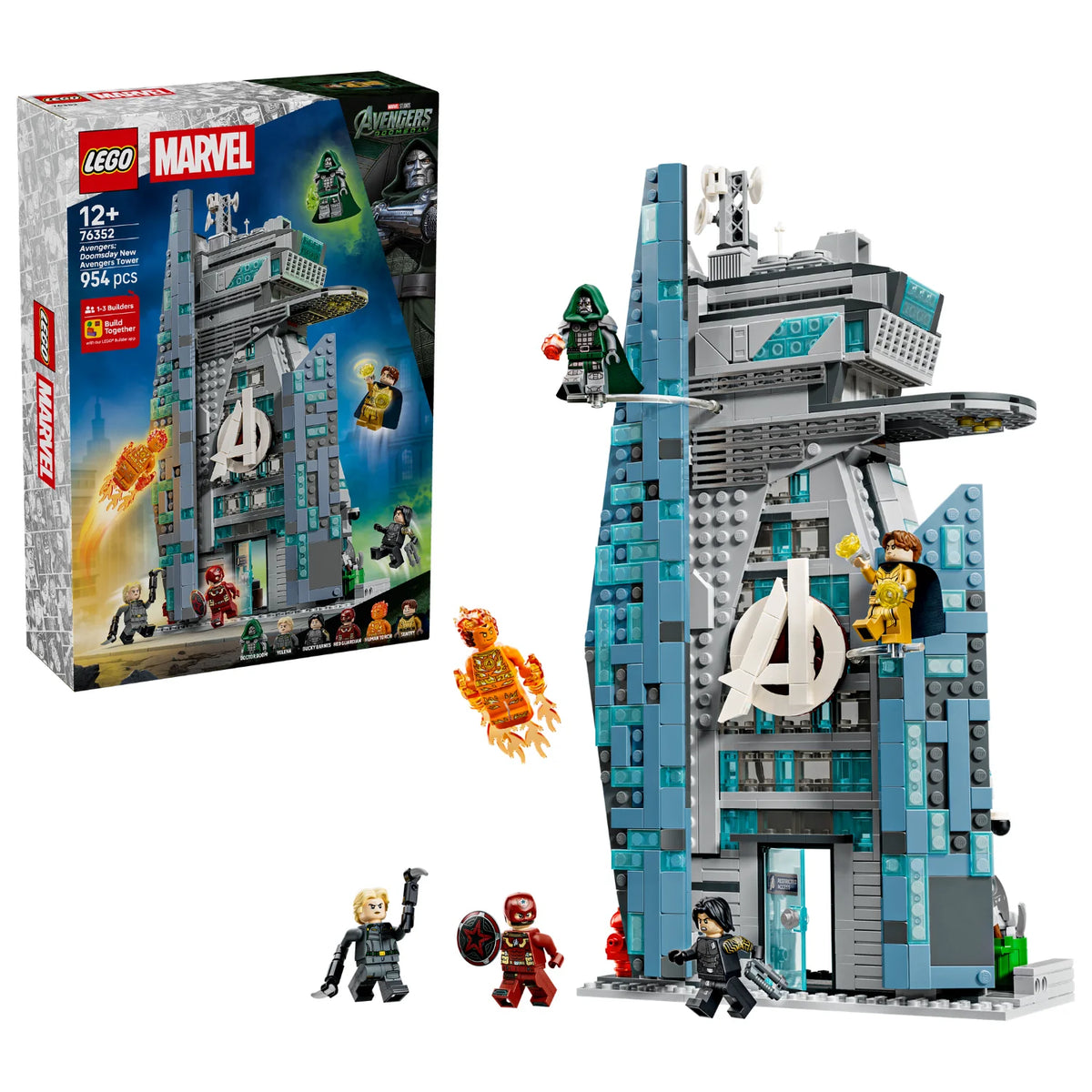 LEGO 76352 AVENGERS DOOMSDAY NEW TOWER