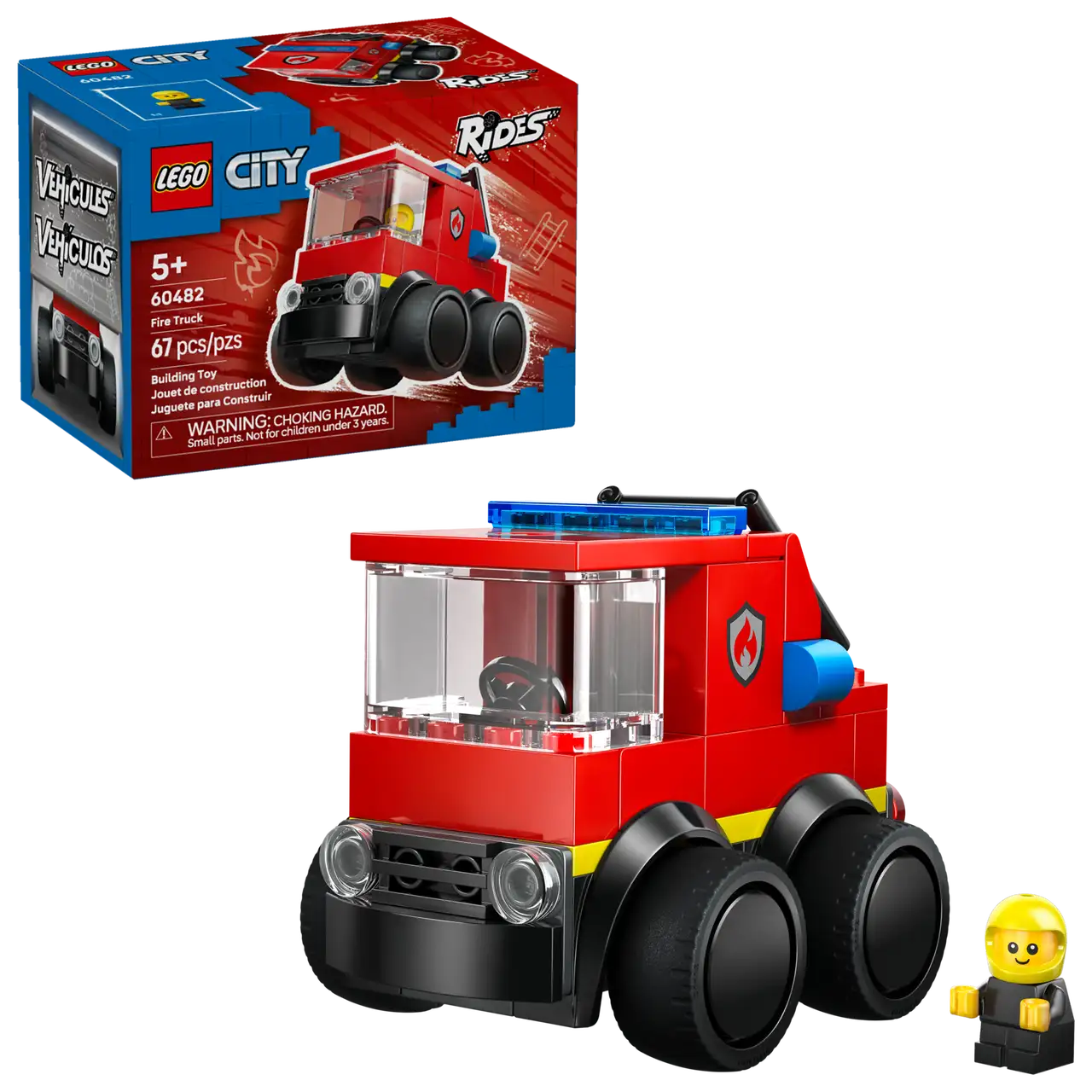 LEGO 60482 CITY RIDES FIRE TRUCK