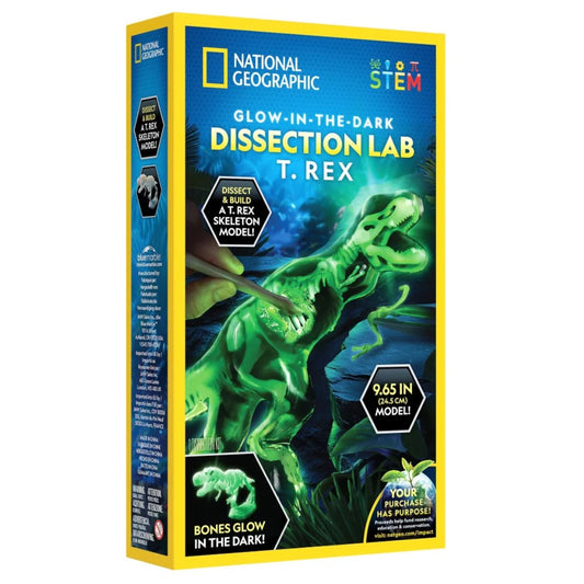 NG GLOW IN THE DARK T-REX DISSECTION KIT