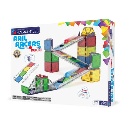MAGNA TILES RAIL RACERS DELUXE 90PC