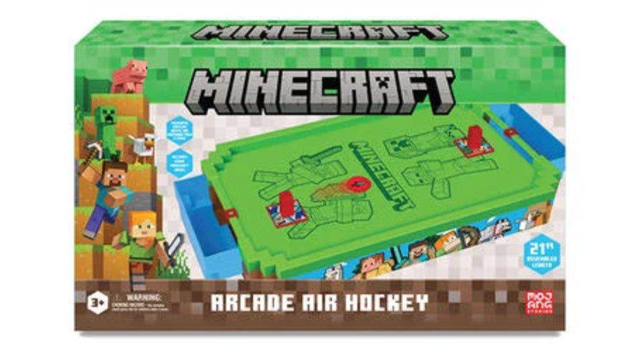 GAME ARCADE AIR HOCKEY O/WORLD MINECRAFT