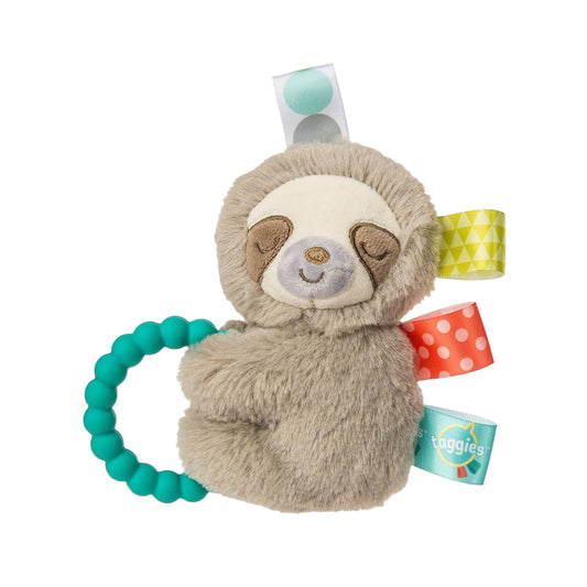 PLUSH MARY MEYER TAGGIES SLOTH RATTLE