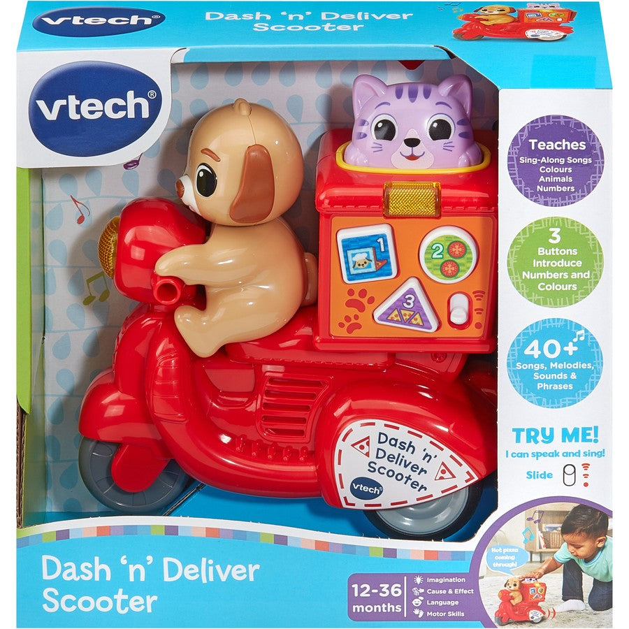 VTECH DASH N DELIVER SCOOTER