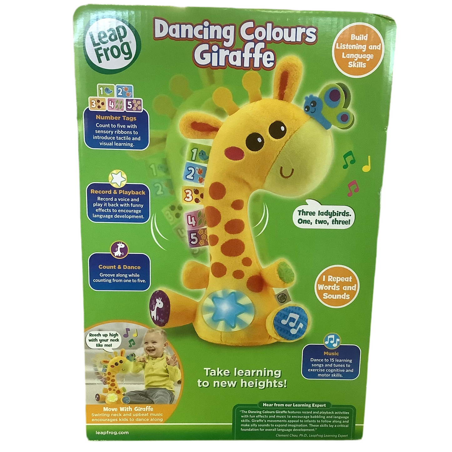 L/F DANCING COLOURS GIRAFFE