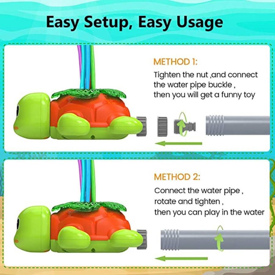 SPRINKLER TORTOISE NOODLE HAIR