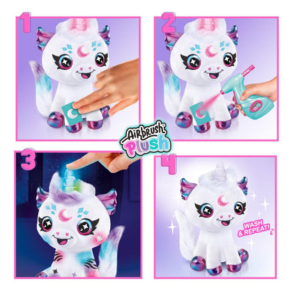 AIR BRUSH PLUSH UNICORN