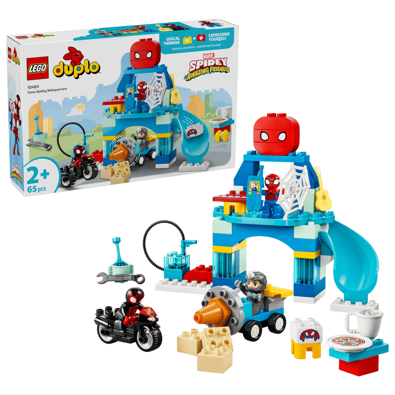 LEGO 10464 DUPLO TEAM SPIDEY WEBQUARTER