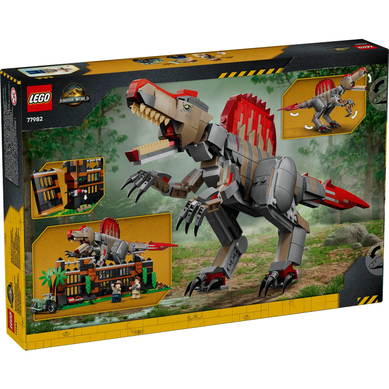LEGO 77982 JW SPINOSAURUS ESCAPE