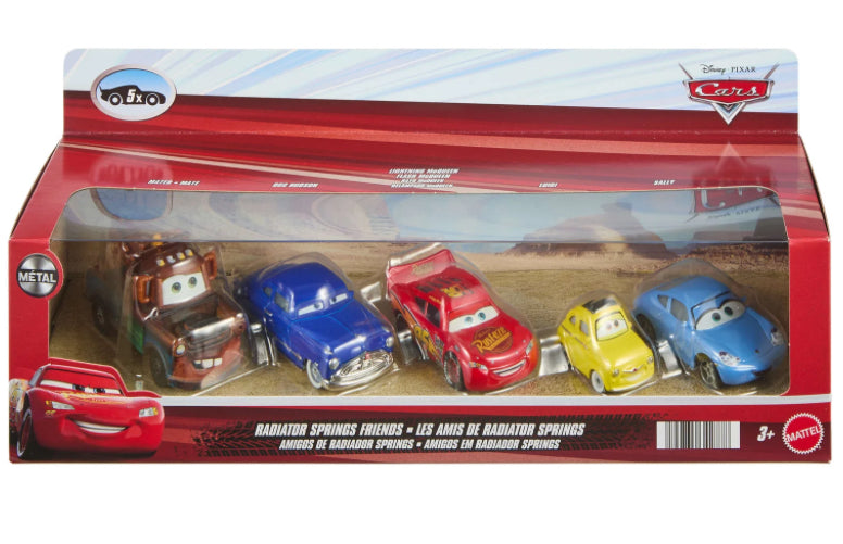 DISNEY PIXAR CARS 5 PACK SPRING FRIENDS