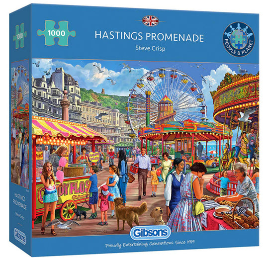 PUZZLE 1000PC HASTINGS PROMENADE