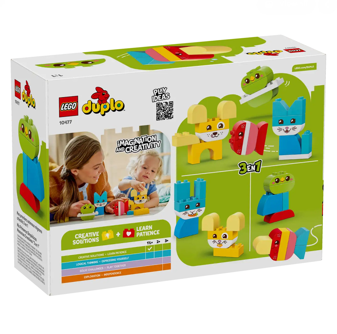 LEGO 10477 DUPLO 3 IN 1 CREATIVE PETS