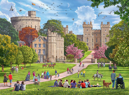 PUZZLE 4X500PC ROYAL RESIDENCES