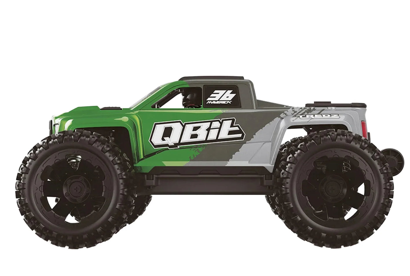 R/C MAVERICK QBIT MT MONSTER TRUCK GREEN