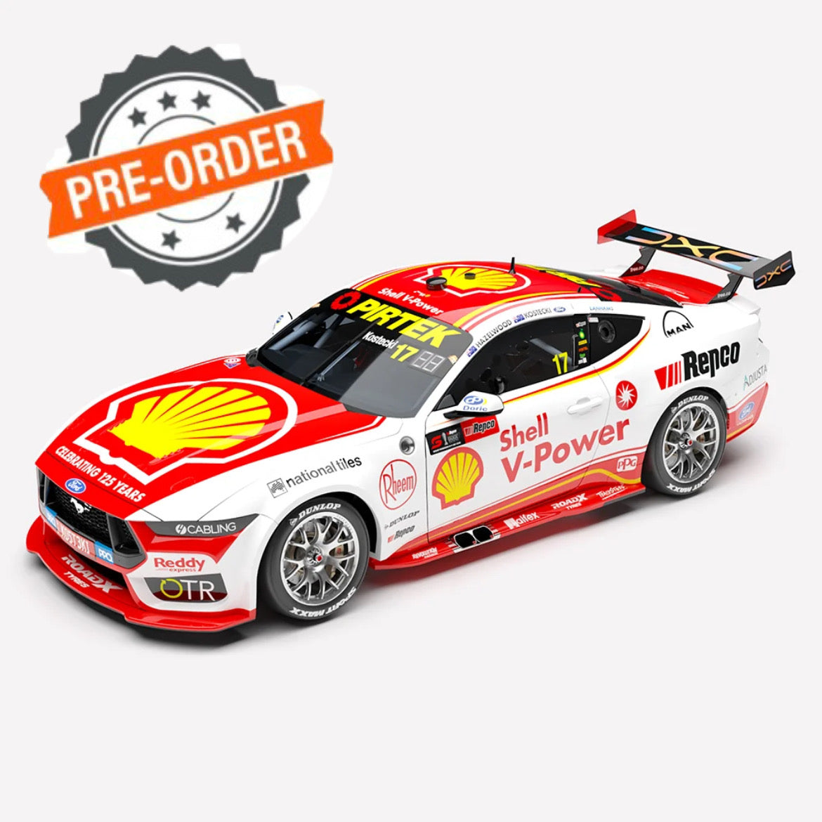 1:43 #17 FORD MUSTANG 2026 BATHURST WIN