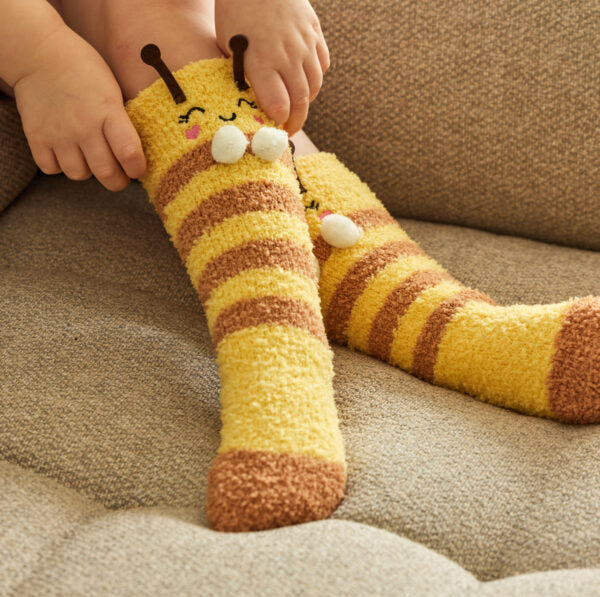 JIGGLE & GIGGLE GRIPPY ANIMAL SOCKS AST