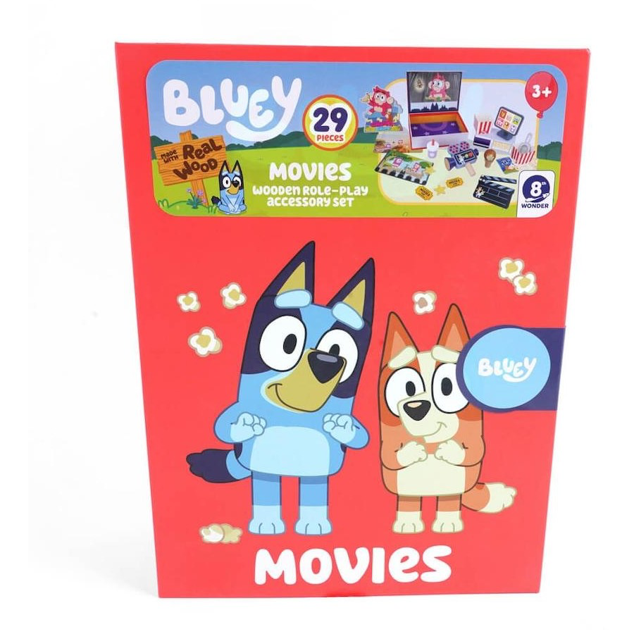 BLUEY ROLE PLAY BOOK MOVIES