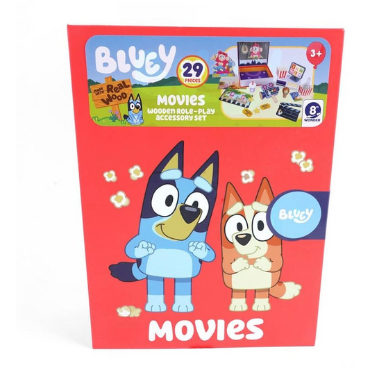 BLUEY ROLE PLAY BOOK MOVIES