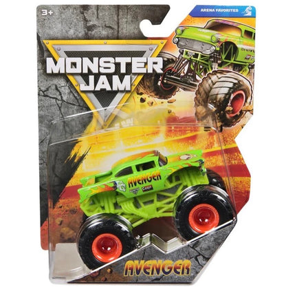 MONSTER JAM 1:64 DIECAST SINGLE AST