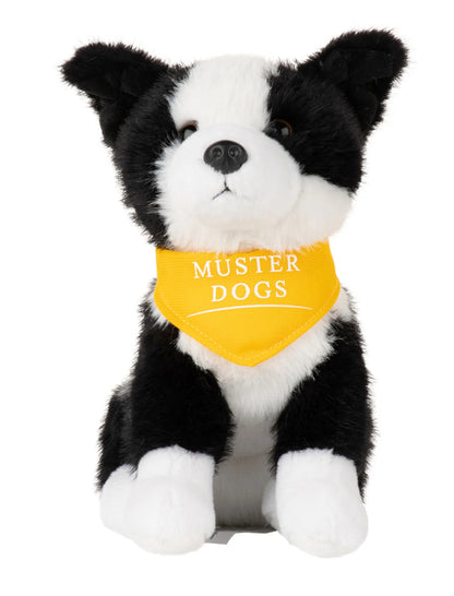 PLUSH MUSTER DOGS BORDER COLLIE 22CM