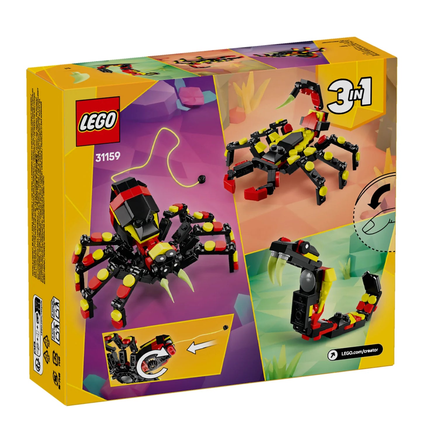 LEGO 31159 CREATOR SURPRISING SPIDER