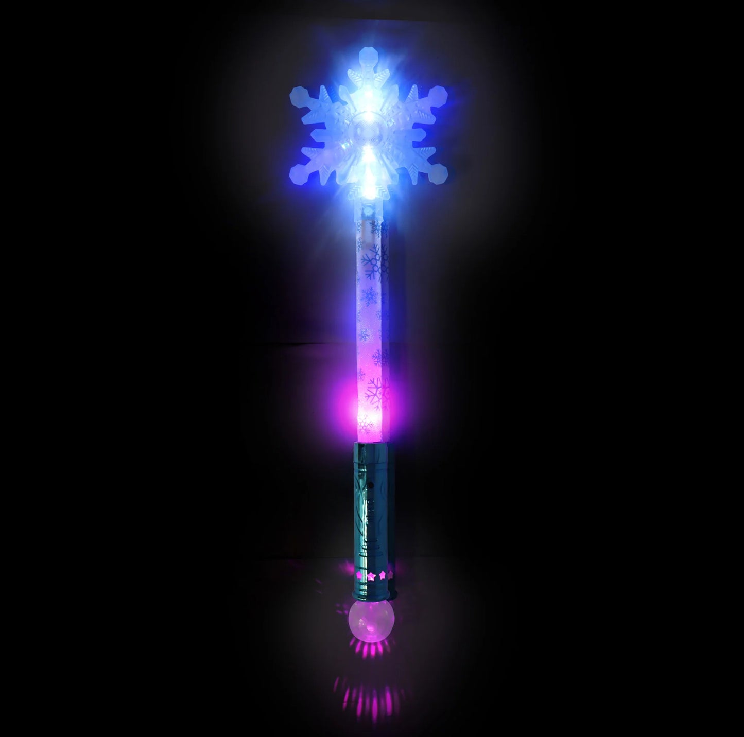 P/POP SNOWFLAKE LIGHT UP WAND