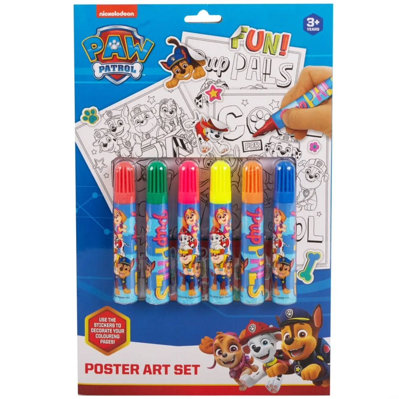 PAW PATROL POSTER ART SET