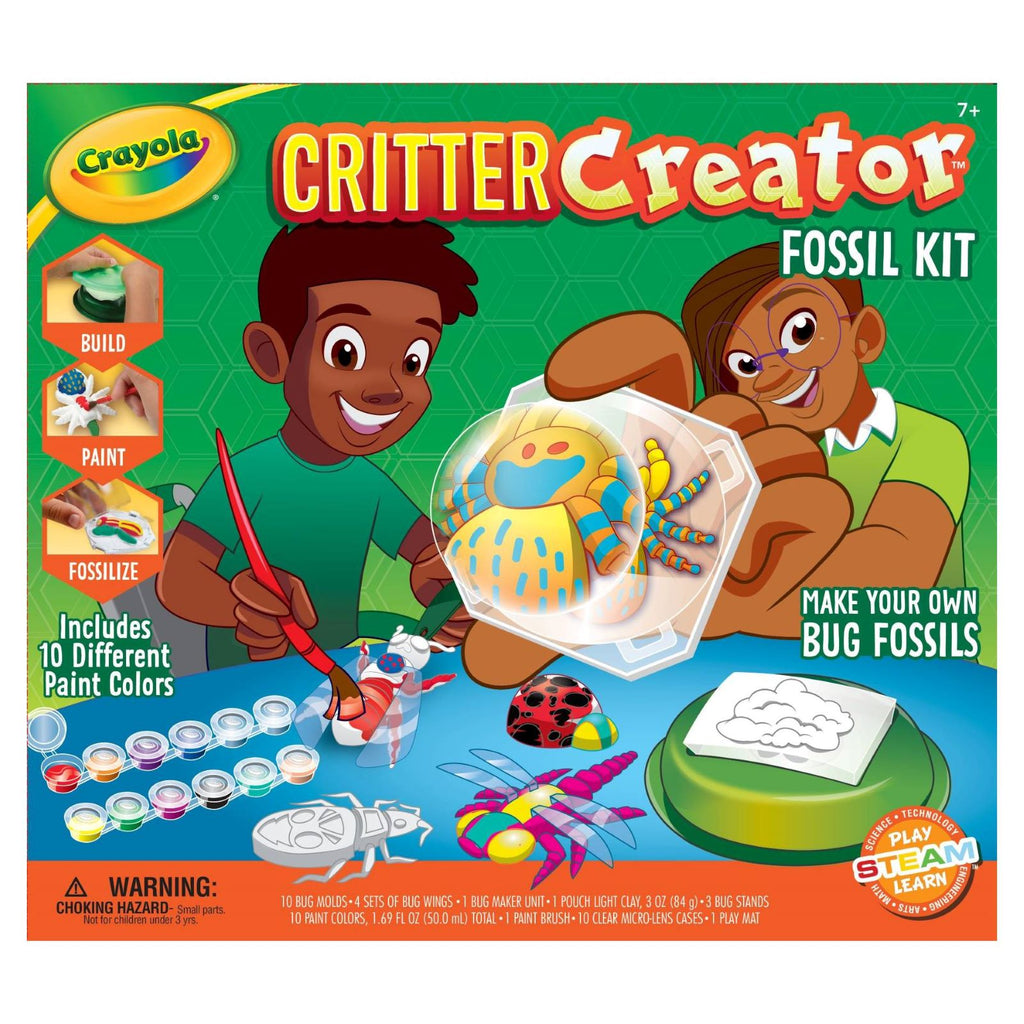 CRAYOLA CRITTER CREATOR FOSSIL LAB