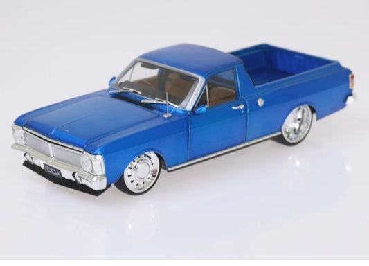 DDA 1:24 BLUE XY FORD UTE BARRA ENGINE