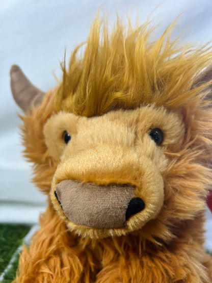 WILD PLUSH HIGHLAND COW