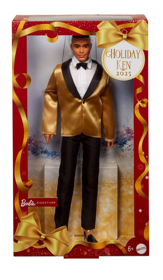 BRB SIGNATURE HOLIDAY KEN 2025 DARK HAIR
