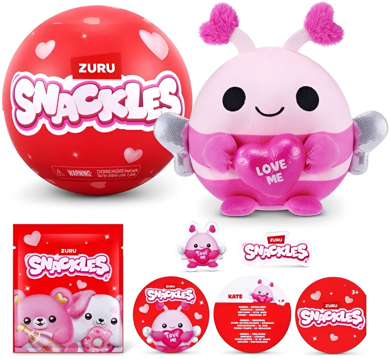 ZURU SNACKLES 5" CAPSULE LOVE S2