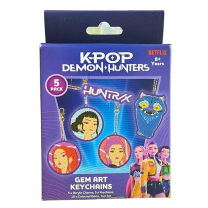 KPOP D/H GEM ART KEYCHAINS