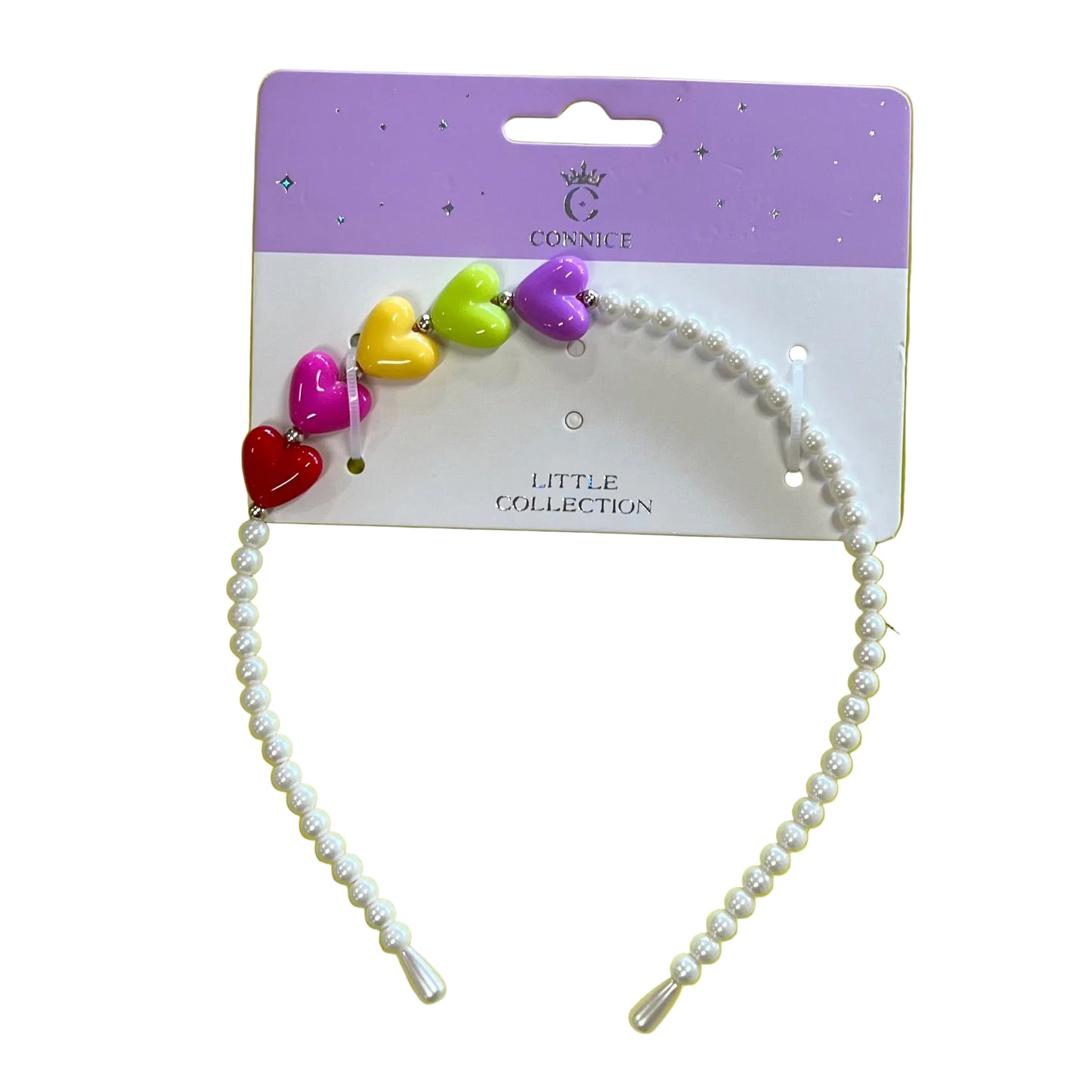 C/NICE HC06495C HEART BEAD HEADBAND
