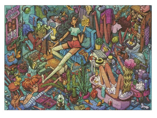 PUZZLE 1000PC HEYE HOMELY HOUSEMATES