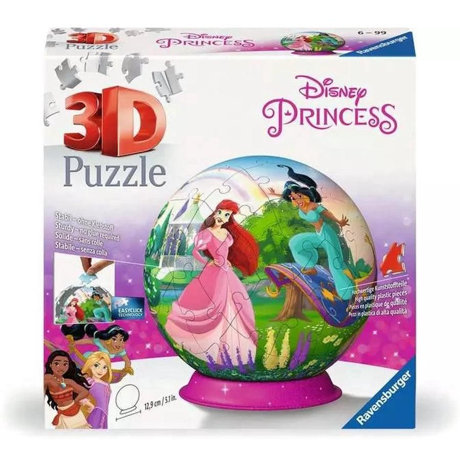 PUZZLE 3D 73PC DISNEY PRINCESS BALL