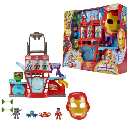 IRON MAN IRON QUARTERS PLAYSET