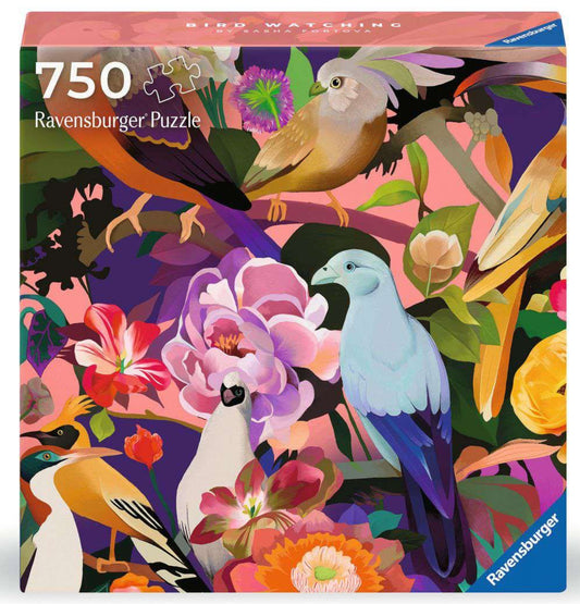 PUZZLE 750PC ART & SOUL BIRD WATCHING