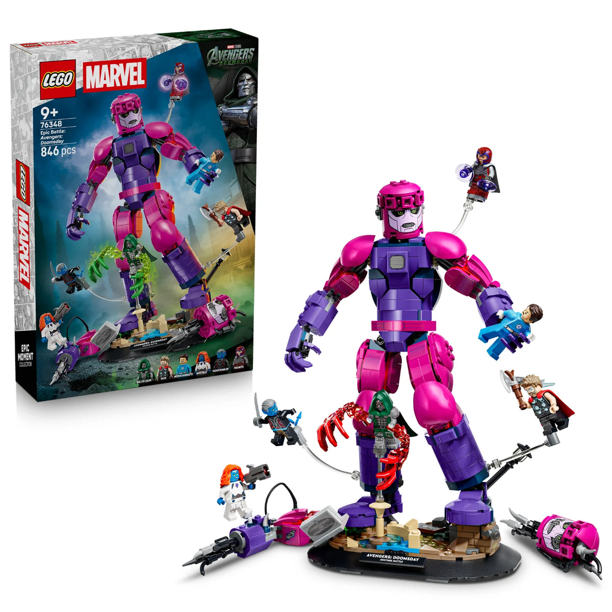 LEGO 76348 AVENGERS DOOMSDAY EPIC BATTLE