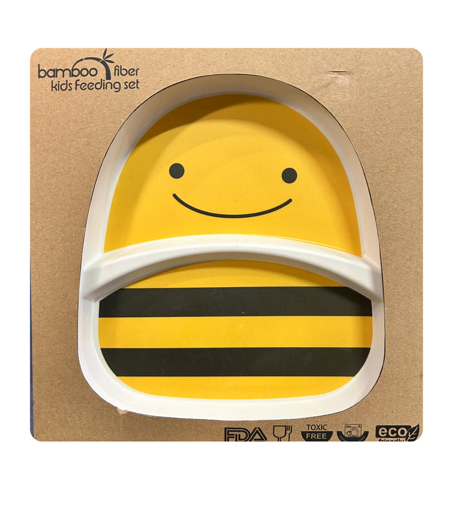 BAMBOO KIDS DINNER SET BEE