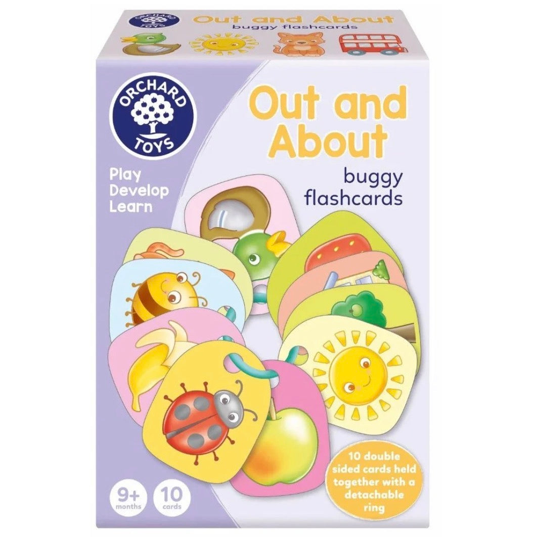 ORCHARD TOYS OUT & ABOUT BUGGY FLASHCARD
