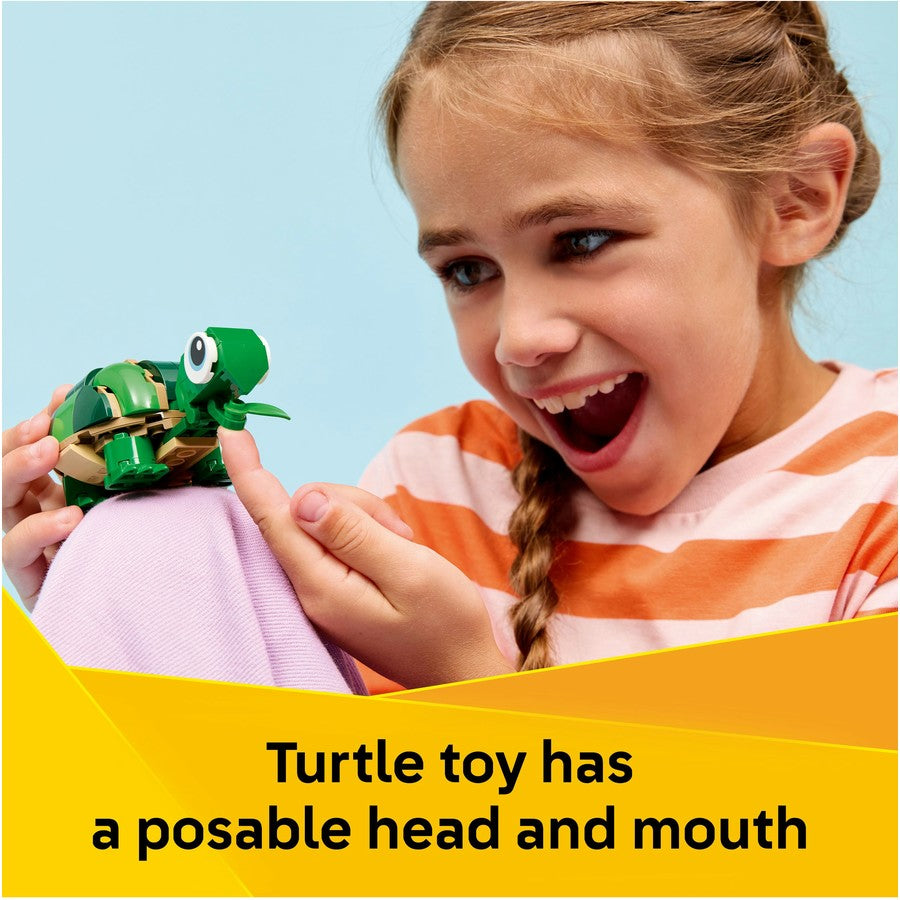 LEGO 31377 CREATOR TURTLE W WATER LILY