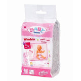 BB BABY BORN NAPPIES 5 PACK