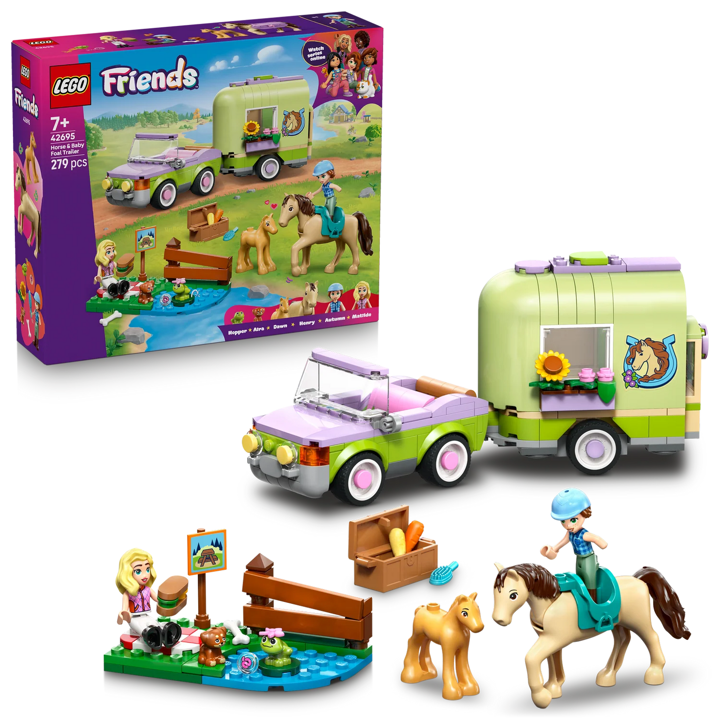 LEGO 42695 FRIENDS HORSE & BABY FOAL