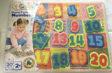 PUZZLE JR GENIUS WOODEN NUMBERS 20PC