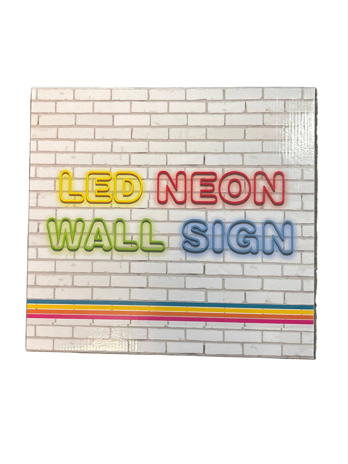 LED NEON SIGN MIRROR W STARS AND PLANET