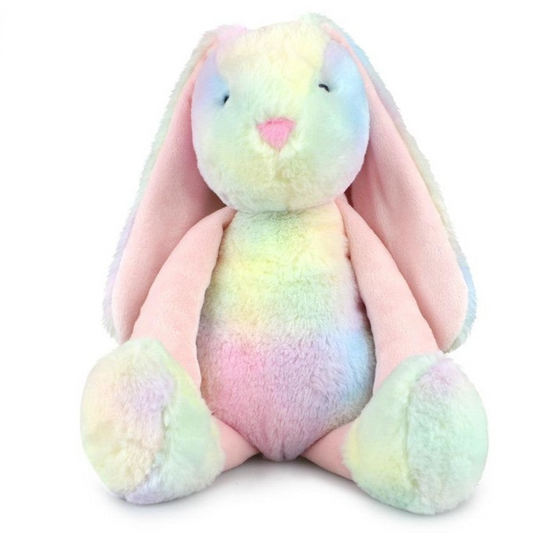 PLUSH FRANKIE BUNNY RAINBOW PASTEL LRG